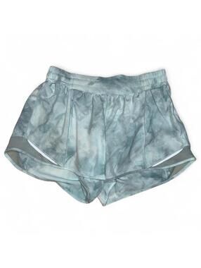 Lululemon womens Hotty Hot Low-Rise Lined Short 4" Sz 8